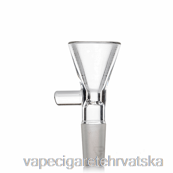 Vape Cigarete Mj Arsenal 10mm Cache Funnel Bowl Slide Clear